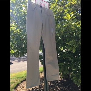 Gap Male Khaki Colored Straight Leg Jeans